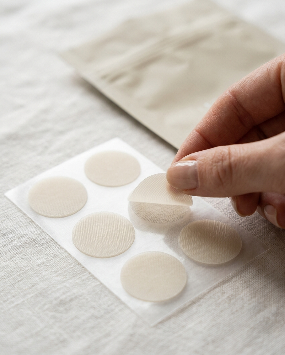 Peeling a CIRCA patch from its sheet